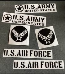 174 送料無料☆お洒落ステッカー カルフォルニア USエアフォース 米軍 