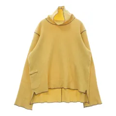 SUNSEA (サンシー) 21AW WAFFLE TURTLE ワッフル タートルネック 長袖ニット レディース イエロー 長袖セーターのサムネイル