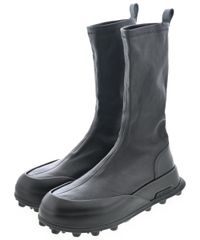 JIL SANDER 21-22AW LAYERED BOOTS ブラック 41 - メルカリ