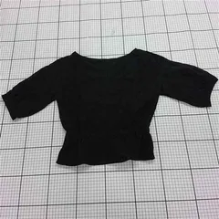 ◇ ⊂ OFUON オフオン レース 半袖 トップス カットソー サイズ38 ブラック系 レディース E  【1509100080336】
