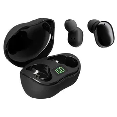 【 新品 未開封 】   グリーンハウス 完全ワイヤレスステレオイヤホン SBC ブラック [ ワイヤレス ( 左右分離 ) / Bluetooth 対応 ] GH-TWSUA-BK 未使用 送料無料のサムネイル