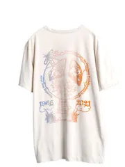 【お得なクーポン配布中!】 ノースフェイス 両面 プリント 半袖 Tシャツ メンズ L / アウトドア イラスト グラフィック シングルステッチ バックプリント カットソー