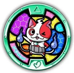 【中古】 【妖怪メダル】限定) ブチニャン (3DSソフト封入) /Zホロ (緑) /妖怪ウォッチ