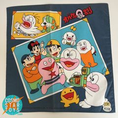 オバケのQ太郎　ハンカチ　藤子不二雄　当時物　昭和レトロ　日本製　綿100%