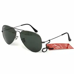レイバン Ray-Ban サングラス AVIATOR LARGE METAL アビエーター ファッション用グラス 偏光レンズ ポラライズド RB3025 【中古】A