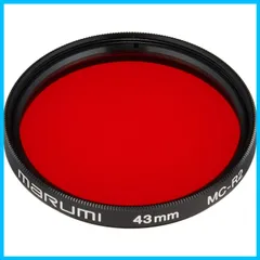 【最短発送】43mm MC-R2 フィルター モノクロ撮影用 カメラ用 6026 MARUMI
