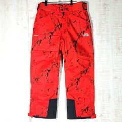 THE NORTH FACE スノーボードパンツ 赤黒 韓国正規店購入 L85 - メルカリ