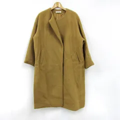 キャサリンロス ノーカラーコート ウール アウター レディース Mサイズ カーキ系 KATHARINE ROSS 【中古】のサムネイル