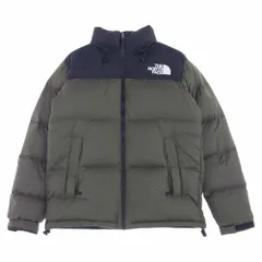 THE NORTH FACE ノースフェイス ダウンジャケット ND91841 Nuptse Jacket ヌプシ ジャケット NT ニュートープ ダウン ジャケット モスグリーン系 L【中古】のサムネイル