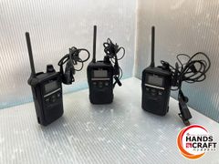 ◇【中古】アイコム　ICOM　IC-4110　特定小電力トランシーバー3台セット　ブラック