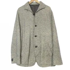 ハロッズ Harrods ジャケット 上着 ウール 背抜き グレー 42 L位のサムネイル