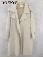 ■ ◎ archives アルシーヴ チェック 長袖 トレンチ コート サイズM ベージュ レディース  【中古】 【1002802428777】のサムネイル