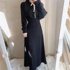 ☆ ブラック ☆ Sサイズ ☆ レディースセットアップ konepiece56 レディースセットアップ 冬 ルームウェア セットアップ プルオーバー パーカー トレーナー 部屋着 Aラインスカート Aライン ロング丈 ロング ゆったり 体型カバー きれいめ