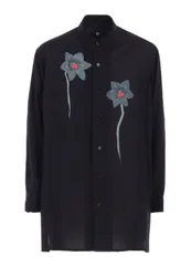 yohji yamamoto 1986 REPLICA シワギャバ リボンシャツ