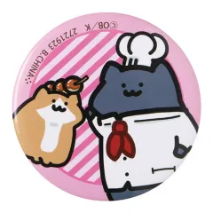 【中古】バッジ・ビンズ 子猫さん＆猫さん BIG缶バッジ 「お文具といっしょ あそーとこれくしょんなのです」