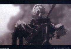 [중고] 캔버스 보드·캔버스 아트 2B&9S(안아) 캔버스풍 보드 [이치반 쿠지 NieR:Automata Ver1.1a] H상