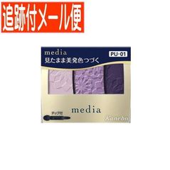 【追跡付きメール便送料無料】カネボウ メディア グラデカラーアイシャドウＮ PU-01 3.1g