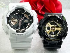 福袋 恋人たちのGショックペアウォッチ G-SHOCK BABY-G ペア腕時計 カシオ 2本セット  アナデジ GA-110RG-7AJF   BA-110X-1AJF  手書きします   夫婦 カップル 人気  婚約　夫婦 高級　クリスマス プレゼント お