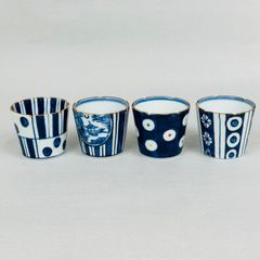 【波佐見焼】そば猪口　フリーカップ　4個セット