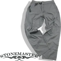 【新品】 STONEMASTER × EDIFICE ／ ストーンマスター × エディフィス　クライミング パンツ SM HYBRID PANT ストレッチ ポケッタブル アウトドア キャンプ タウンユース ガーメンドタイ 製品染め チャコール グレー
