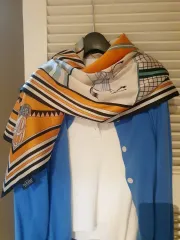 新品 シルクスカーフ ショール