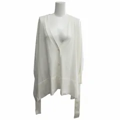 アドーア ADORE 美品 オーバーサイズ コットンカーディガン セーター 薄手 ベルト付 白 ホワイト 38 約M IBO68 レディース アドーア ADORE 美品 オーバーサイズ コットンカーディガン
