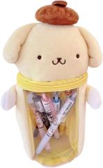 新品 シナモンロール 筆箱 ポーチ ぬいぐるみペンポーチ 小物入れ 筆記用具 文房具 文具 化粧ポーチ 入学ギフト 男の子 女の子 キャラクター (ポムポムプリン)