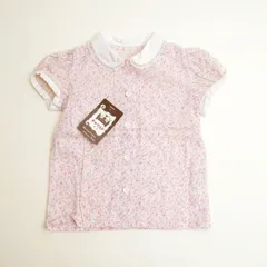 日本製 チャイルド 半袖ブラウス　12か月 （1707-6190）