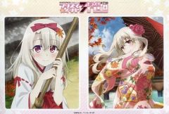 【中古】シール・ステッカー イリヤスフィール・フォン・アインツベルン(巫女服/見返り美人) イラストシール 「Fate/kaleid liner プリズマ☆イリヤ ドライ!! イリヤ☆アラーム WEBくじ」 イラストシールプレゼントキャンペーン特典