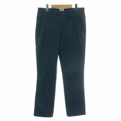 ダブルタップス WTAPS KHAKI TIGHT スラックスパンツ ジップフライ S 紺 ネイビー /NW25のサムネイル