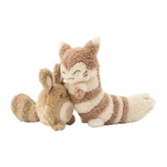 ポケモンセンターオリジナル ぶるぶる…むぎゅ！ぬいぐるみ なきべそオタチ&オオタチ