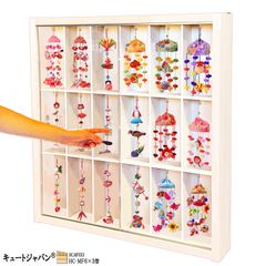 トミカケース 120台収納 アクリル障子付 マホガニ色塗装 日本