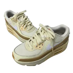 ナイキ NIKE AIR MAX 90 LV8 HF4302-133 レディース靴 スニーカー ベージュ 23.5cmサイズ 201-shoes1373
