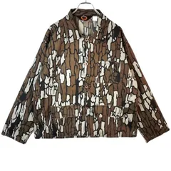 80sUSA製トレバークカモ柄シャツジャケットフルジップドリズラー型ビンテージ 80s カワサキ(KAWASAKI) バイク柄リンガーTシャツ ROACH USA製