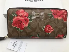 2024年最新】コーチ coach 財布 レディース 長財布 花柄 ラウンド