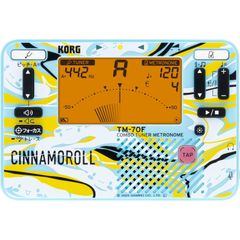 【数量限定】KORG TM-70C SCN コルグ チューナー メトロノーム シナモロール CM-400 コンタクトマイク付