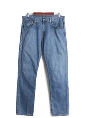 【お得なクーポン配布中!】 ポロ ラルフローレン ストレート デニム パンツ メンズ 33 32 / 古着 ジーンズ ジーパン リラックス ヴィンテージ モデル 耳付き 革パッチ