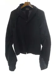 COMME des GARCONS コムデギャルソン 2003SS 縮絨断切 ウールフックジャケット ブラックのサムネイル