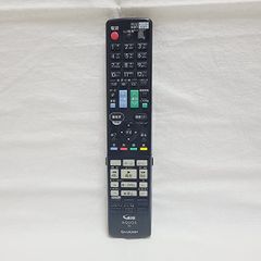 シャープブルーレイディスクレコーダー用純正リモコン0046380257GB079