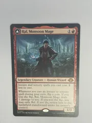 モンスーンの魔道士、ラル ２枚 テクスチャーFOIL)モンスーンの魔道士、ラル/Ral, Monsoon Mage