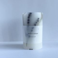 botanical candle lavender
