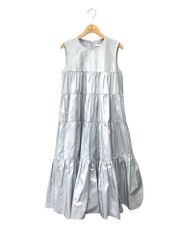 フォクシーブティック Dress Planet 42206 ワンピース 38 グレー シルク ITC58GLJ7YXC