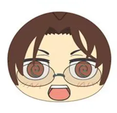 【中古】ぬいぐるみマスコット・ぬいぐるみバッジ ハンジ・ゾエ 「進撃の巨人 おまんじゅうにぎにぎマスコット+(プラス)」