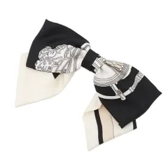 ❤未使用品❤アイリーンバレッタ ノワールｘSVｘＧ金具 エルメス 髪飾り ❤未使用品❤アイリーンバレッタ ノワールxSVxG金具 エルメス