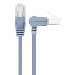 【新品・7営業日以内発送】ELECOM エレコム LD-GPATSV/BU50 LANケーブル Cat6A準拠 5m スリム タテスイング×ストレート 高速 10Gbps ストレート 爪折れ防止 ブルー LDGPATSV/BU50【沖縄離島販売不可】