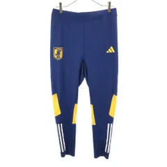 アディダス サッカー 日本代表 ロングジャージパンツ XL ブルー系 adidas トレーニング メンズ