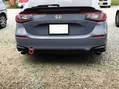 [牽引フック]FL1 シビック_R3/9～(リア)用レーシングフック(可倒タイプ)
