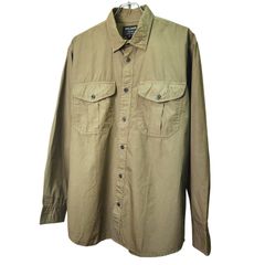 FILSON Scout Shirt カーキ フィルソン スカウトシャツ Mサイズ 新品未使用 正規品 並行輸入品