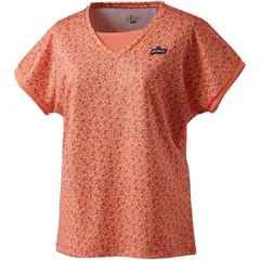 【新品】prince（プリンス）ゲームシャツ 半袖 テニスウェア レディース・ウィメンズ  アプリコット  WS0029-029