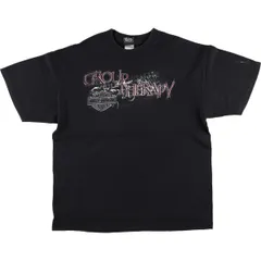 古着 00年代 ハーレーダビッドソン Harley-Davidson 熊柄 Hanes ヘインズ モーターサイクル バイクTシャツ USA製 メンズXL相当/eaa523510